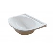 Rectangular 395 x 272 White Sink / Basin