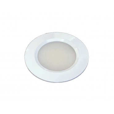 Vechline Lyra 3w Mini SMD Warm White LED Recessed Downlighter - White