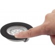 Vechline Corvus 2w Mini SMD Warm White LED Recessed Touch Downlighter - Black