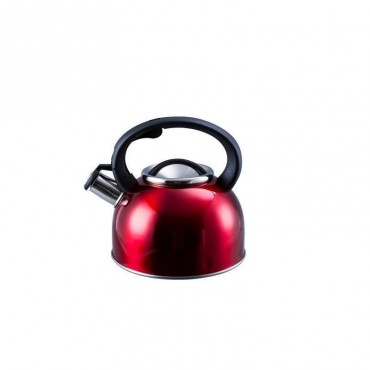 3l  Whistling Gas Kettle  - Red