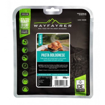 Wayfayrer expedition food pack - Wayfarer DofE Recommended - Pasta and Bolognese