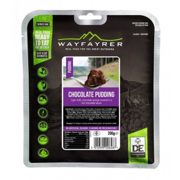 Wayfarer expedition food pack - DofE Recommended - Chocolate Pudding