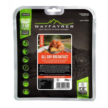 Wayfarer expedition food pack - DofE Recommended - All Day Breakfast