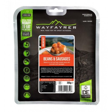 Wayfarer expedition food pack - DofE Recommended - Beans And Sausage