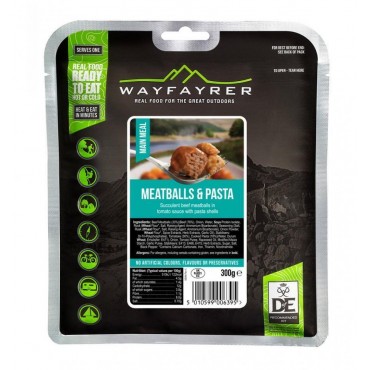 Wayfarer expedition food pack - DofE Recommended - Pasta and Meatballs