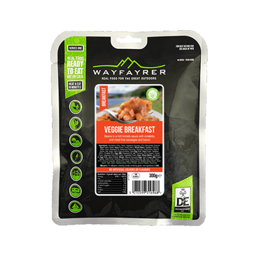 Wayfayrer expedition food pack - DofE Recommended - Vegetable Breakfast