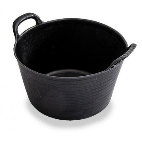 15 Litre Flexi Tub With Handles - Black