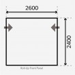 Dometic Leggera AIR 260M Caravan and Motorhome Awning