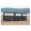 Vango Modular Air Windbreak - 3 Panel - 490 x 125 - Shadow Grey