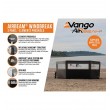 Vango Inflatable 3 Panel Windbreak - Grey -Elements Pro Shield Sentinel Air Beam