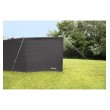 Vango Elements Pro Shield 4 Panel Steel Framed Windbreak - 480 x 112cm - Grey