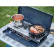 Campingaz Chef Deluxe Stove & Grill - Folding Double Burner Infrared