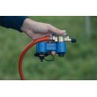 Campingaz Twin Connection Regulator Kit CV/R with Gas Hose and Clips