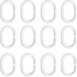Shower Curtain with Rings - Green Dots