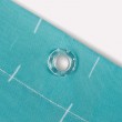 Shower Curtain with Rings - GreenDash