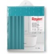 Shower Curtain with Rings - GreenDash