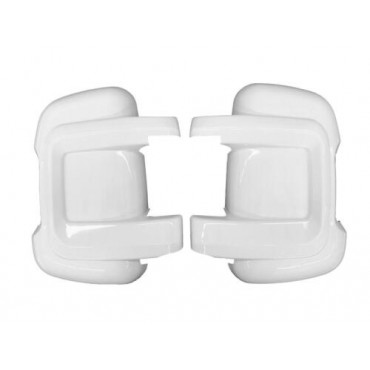 Motorhome Mirror Protector for X250 2006 onwards - Short Arm White
