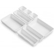 Drawer Storage Organisation Inter-Connecting Trays - Pack of Eight