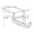 Eurotrail Cruiser Air Driveaway Awning for SUV's, Estate Cars, Day Vans etc.