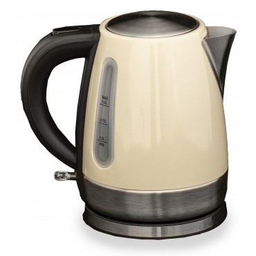 1.0 Litre Kettle - Quest Rocket Cream Low Wattage