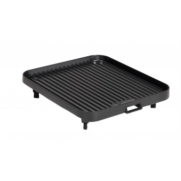 Ribbed Grill Plate with Handle for Cadac 2 Cook 3 Camping Stove