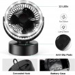 Portable Camping Light and Fan - Camptech Luna LED 2-in-1