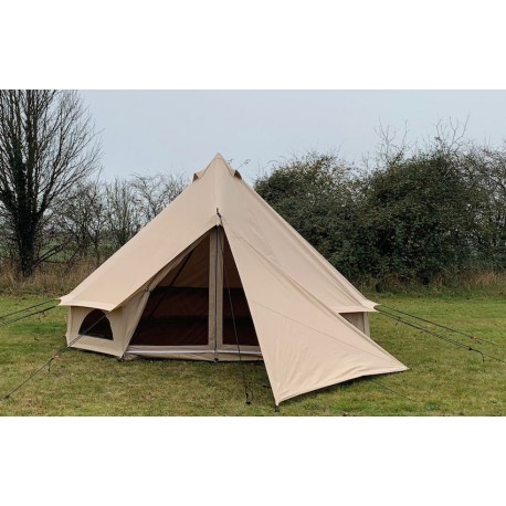 Triangle Tarp (250 x 250 cm) / Side Panel for Quest Elite Bell Tent