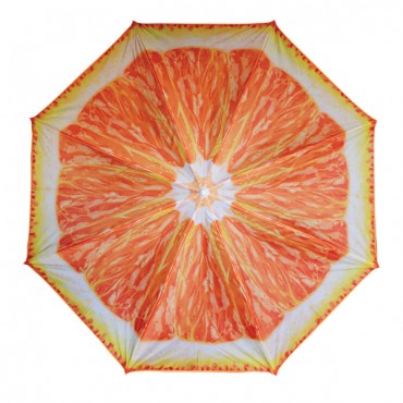 Sun Parasol / Umbrella - Orange Design