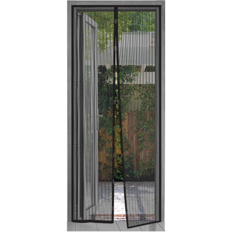 Magnetic Door Bug Bouncer Fly Screen - 90 x 210cm