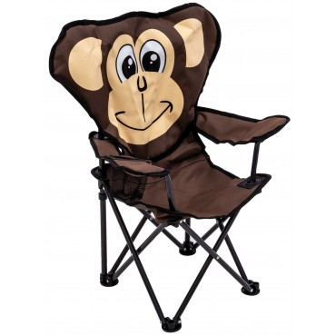 Childrens Camping Chair - Monkey Design