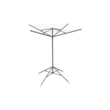 4 Arm Rotary Airer / Washing Line C/W Foot