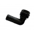 FAWO ¾" 19mm Barbed Stem Elbow Tank Connector for Caravan / Motorhome