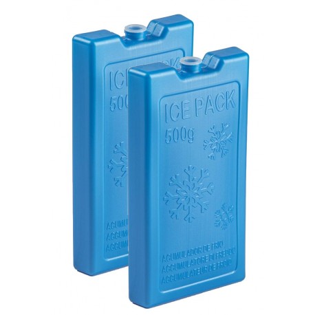 500g x 2 - Ice Pack / Freeze Block for Cool Bags & Cool Boxes