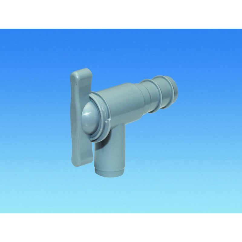 Waste shop water tap