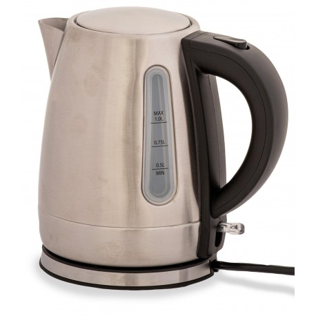 1.0 Litre Kettle - Quest Rocket Stainless Steel Low Wattage