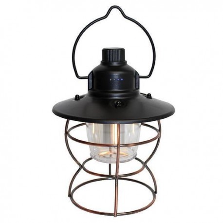 LED "Tungsten" Effect Camping Lantern with USB Powerbank