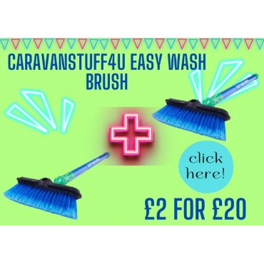 Caravanstuff4u Easy Wash Brush - BUY 2 AND SAVE! -