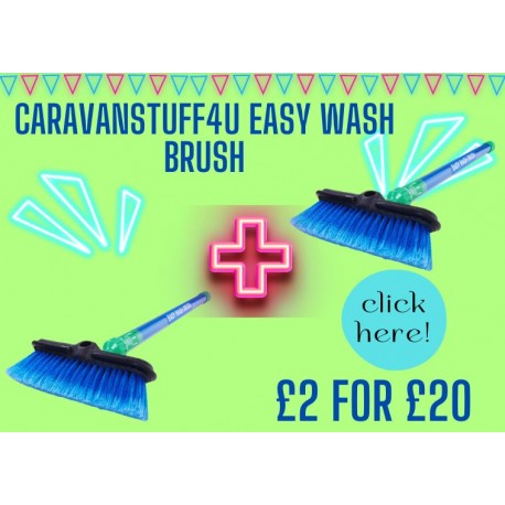 Caravanstuff4u Easy Wash Brush - BUY 2 AND SAVE! -