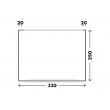 Telta Pure 330 Air Caravan/Motorhome Porch Awning - Fits Height 235-280