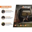 Vango Versos Low (fits 180-210) Air Versatile Driveaway Awning