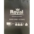 Grey Stripe  Single Sleeping Bag