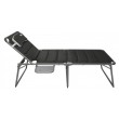 Quest Elite Vienna Lounger and Camp Bed with Side Table