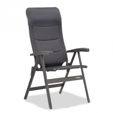 Westfield Avantgarde Noblesse Dura-Lite Charcoal Reclining Folding Chair