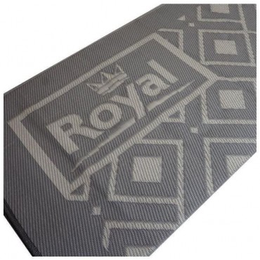 Royal Leisure Luxury Matting 4.0 x 2.5m - Grey - with Deluxe carry bag