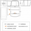 Vango Cove TC Low - 180-210 Inflatable Air Driveaway Awning