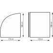 EuroTrail Rear Scooter / Bike Storage Annexe Shelter XL