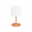 Vechline Shine LED Table Lamp - Wood Finish