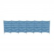 7 Pole Shetland Windbreak - Blue - Poled