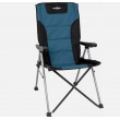 Brunner Raptor High Camping Chair - Black/Blue