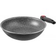 28cm Non-Stick Camping Wok with Folding Handle